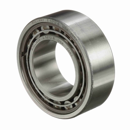 Rollway Cylindrical Bearing - Caged Roller - Straight Bore - Unsealed, E-5212-B E-5212-B;ROL
